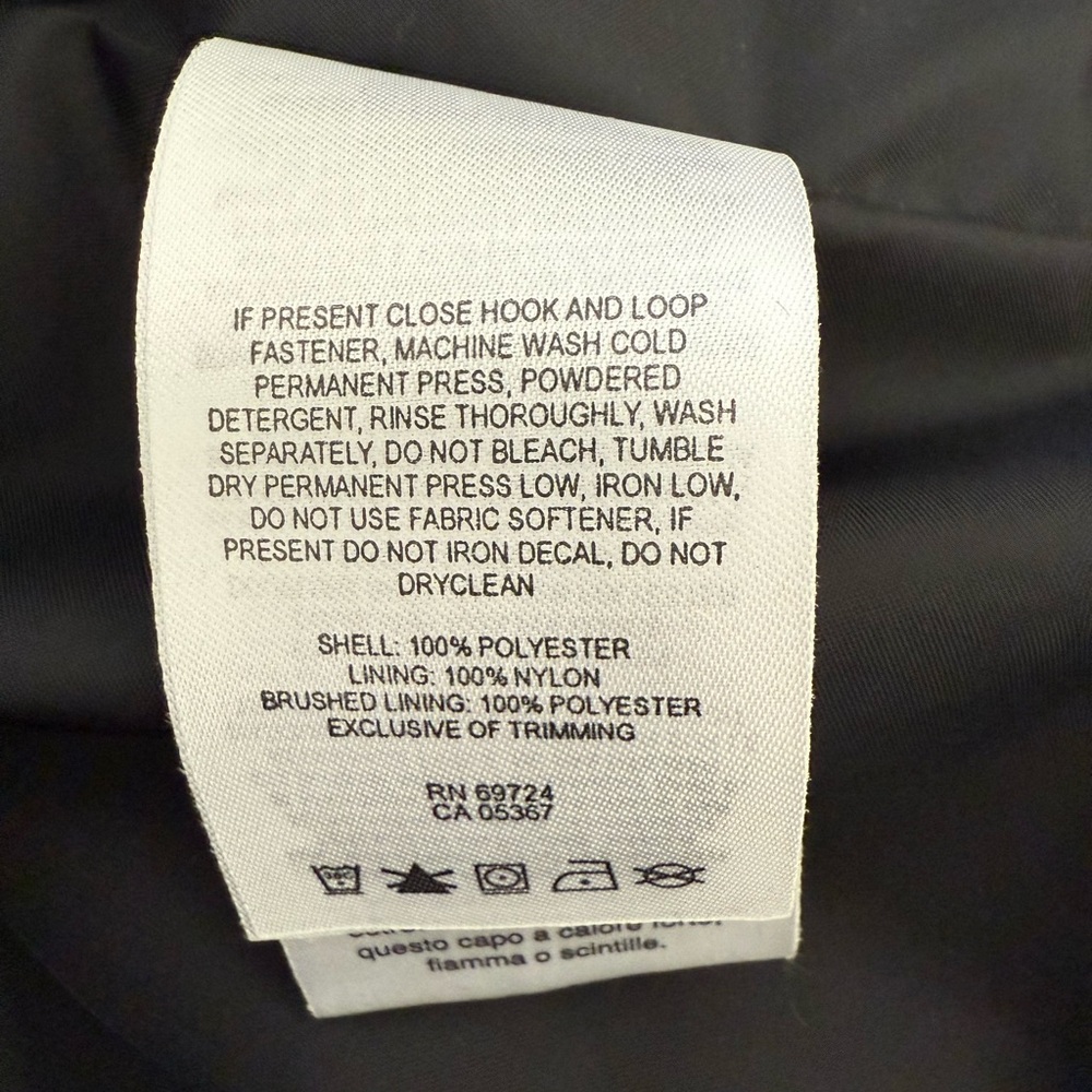 Columbia Whirlibird Omni-Heat Waterproof Hooded Jacket Black Plaid Shell Small - Picture 7 of 7